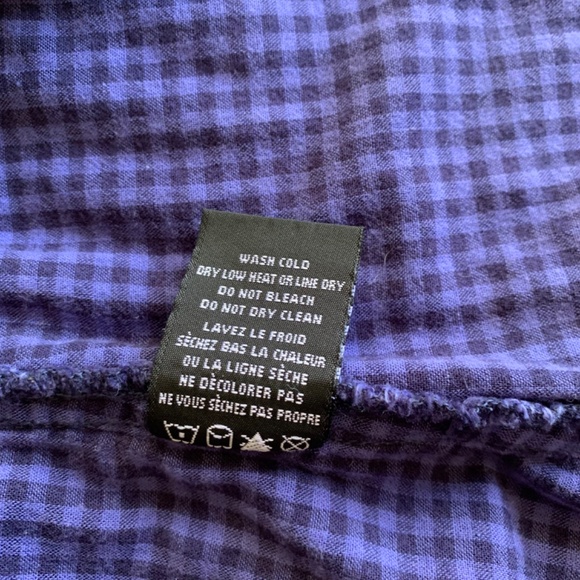 Kuhl Flannel Indigo Plaid Size Large - Picture 7 of 9